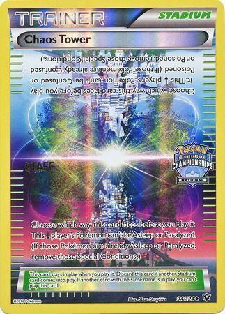 Fates Collide Chaos Tower #94 Staff Nationals Promo